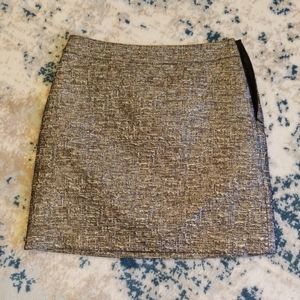 Banana Republic metallic skirt